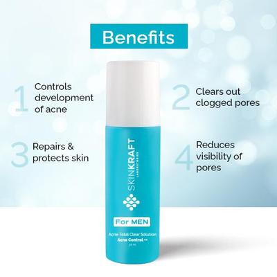 Acne Total Clear Solution For Men - Image 4