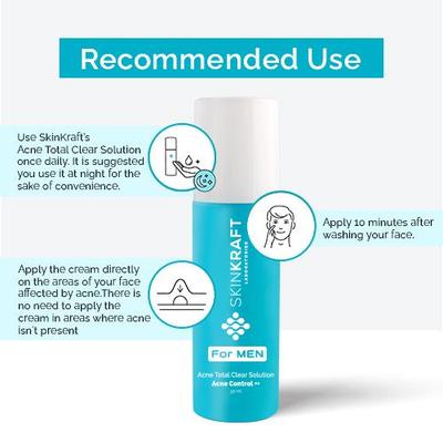Acne Total Clear Solution For Men - Image 5
