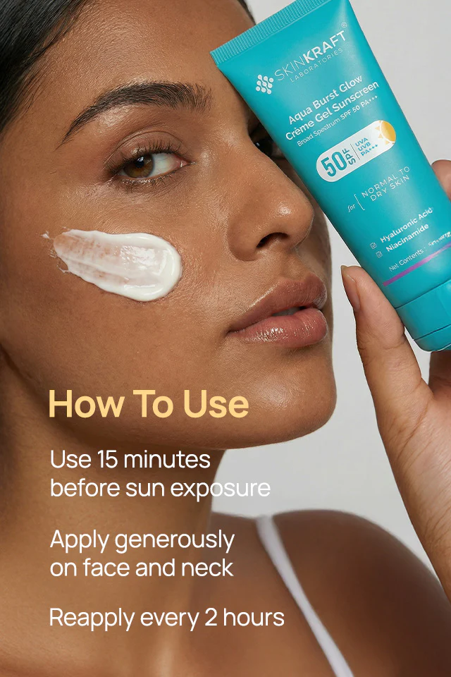 Aqua Burst Glow Crème Gel Sunscreen SPF 50 PA+++ - Image 6