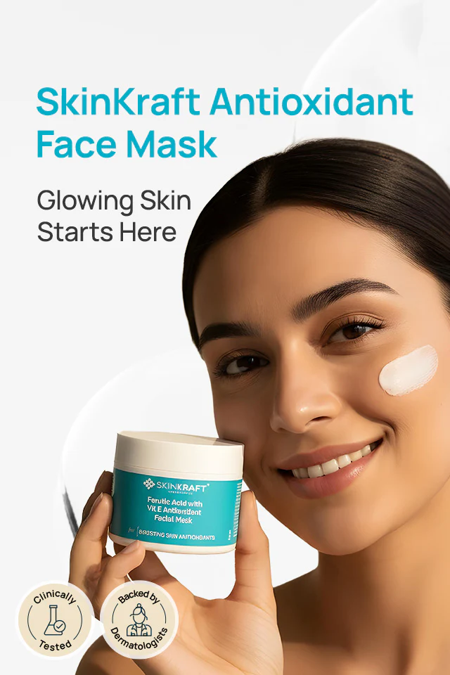 Ferulic Acid With Vitamin E Antioxidant Face Mask - Image 9