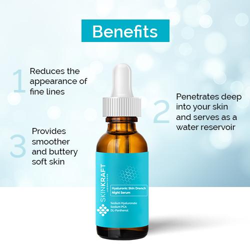 Hyaluronic Skin Drench Night Serum - Image 4