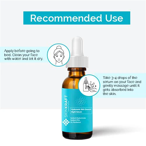 Hyaluronic Skin Drench Night Serum - Image 6