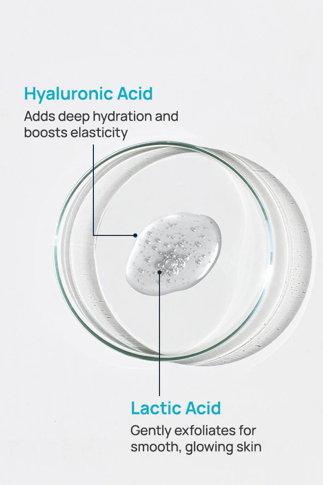 10% Lactic Acid + 1% Hyaluronic Acid Age-Lock Serum - Image 4