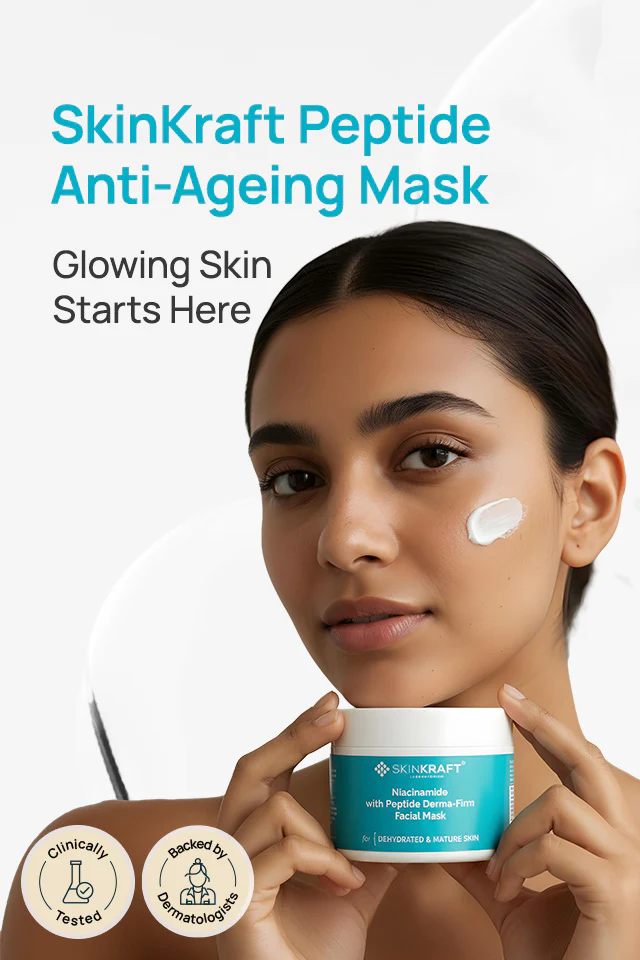 Niacinamide With Peptide Anti-Ageing Face Mask - Image 9