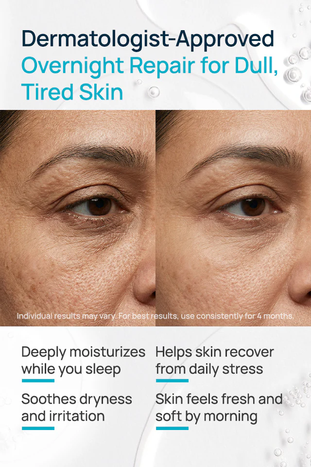 Colloidal Oatmeal And Seaberry Pre+Probiotic Skin Repair Night Cream - Image 3