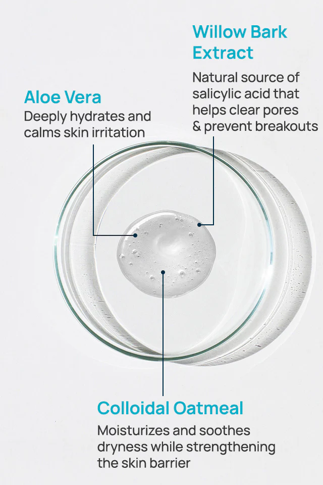 AcneShield Facial Cleanser For Dry Skin - Image 4