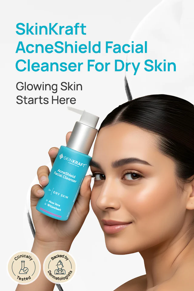 AcneShield Facial Cleanser For Dry Skin - Image 9