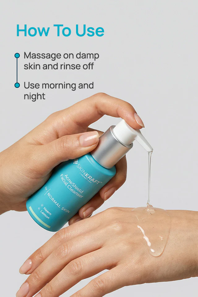 AcneShield Facial Cleanser For Normal SKin - Image 6