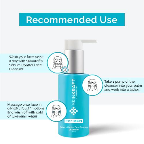 Sebum Control Face Cleanser For Men - Image 6