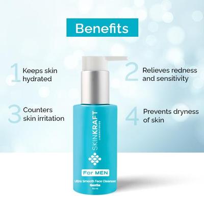 Ultra Smooth Face Cleanser For Men - Image 4
