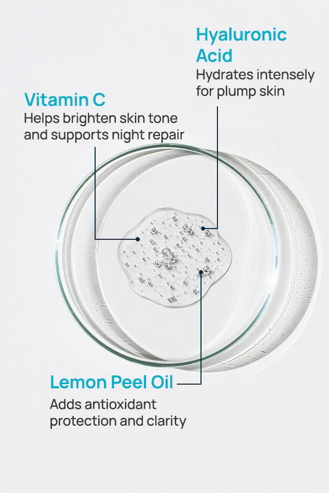 Vitamin C Rush with Hyaluronic Acid Overnight Serum - Image 4